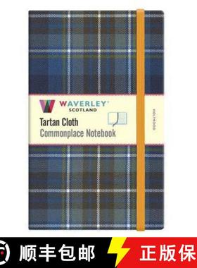 【3-4周达】Waverley Holyrood Tartan Large Notebook: 21cm x 13cm [9781849345132]
