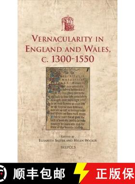 【3-4周达】USML 17 Vernacularity in England and Wales, c. 1300-1550 Salter [9782503528830]
