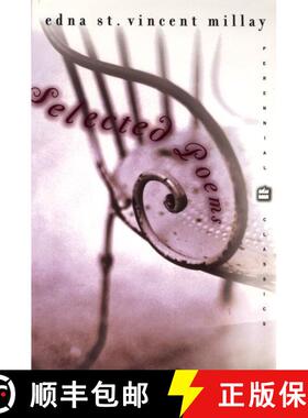 【3-4周达】Selected Poems Edna Millay [9780060931681]