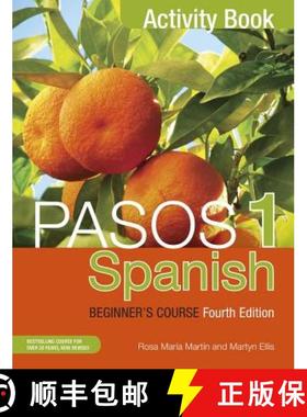 【3-4周达】Pasos 1 (Fourth Edition): Spanish Beginner's Course: Activity Book [9781473610699]