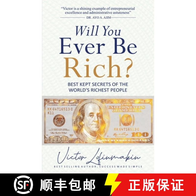 【2-3周达】Will You Ever be Rich?: Best Kept Secrets of the World's Richest People [9781957809014]