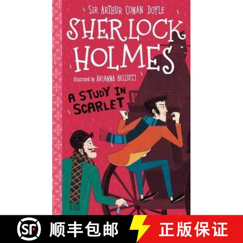 【3-4周达】Study in Scarlet (Easy Classics) [9781782264095]