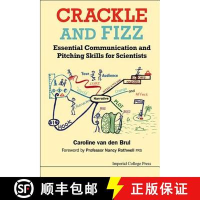 【3-4周达】Crackle And Fizz: Essential Communication And Pitching Skills For Scientists [9781783262847]