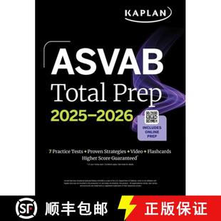 2025 Tests 2026 Prep ASVAB 2000 Practice Includes Questio... Full Total Length 4周达 9781506297200