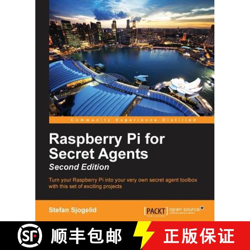 【2-3周达】Raspberry Pi for Secret Agents - Second Edition [9781784397906]