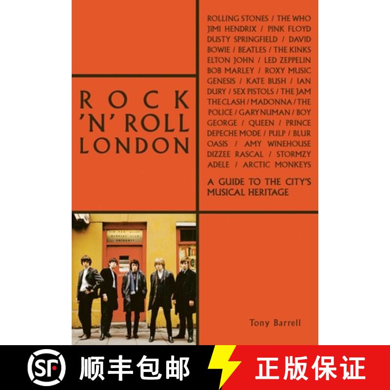 【3-4周达】Rock 'n' Roll London : A Guide to the City's Musical Heritage [9781788840163]
