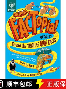 预订 Animal Factopia!: Follow the Trail of 400 Beastly Facts [9781913750732]