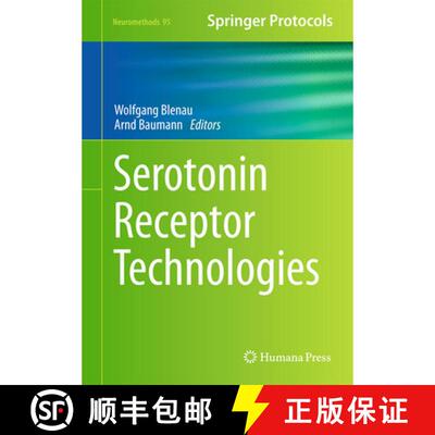 【3-4周达】精装 Serotonin Receptor Technologies [9781493921867]