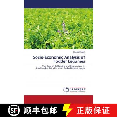预订 Socio-Economic Analysis of Fodder Legumes [9786202918299]