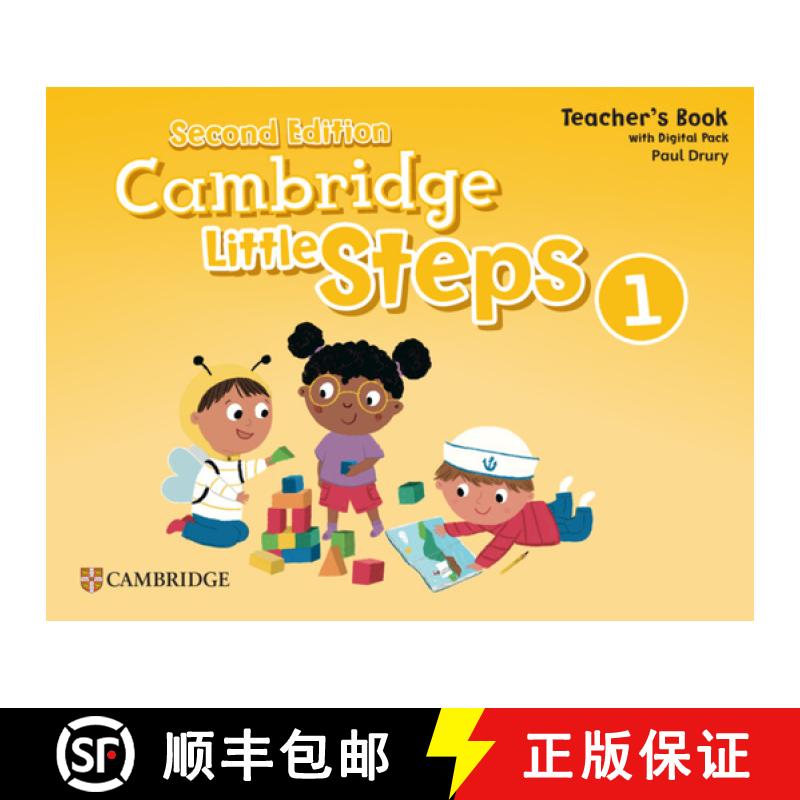 【3-4周达】Cambridge Little Steps Level 1 Teacher's Book with Digital Pack [9781009800709]