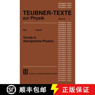 【3-4周达】Trends in Astroparticle-Physics [9783663014676]