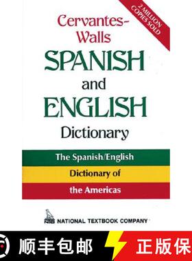 【3-4周达】Cervantes-Walls Spanish and English Dictionary [9780844279732]