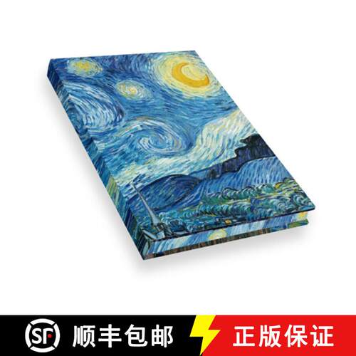 【3-4周达】精装 Starry Night Artists Sketchbook: Van Gogh Blank Book [9783791393841]