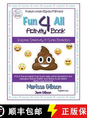【3-4周达】Fun 4 All Activity Book: Inspires Creativity & Cures Boredom [9781988071930]