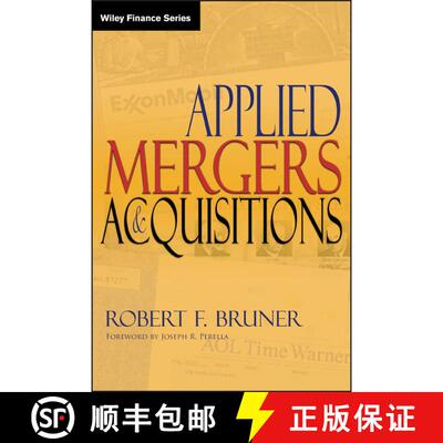 【3-4周达】精装 Applied Mergers And Acquisitions [Wiley金融] [9780471395058]