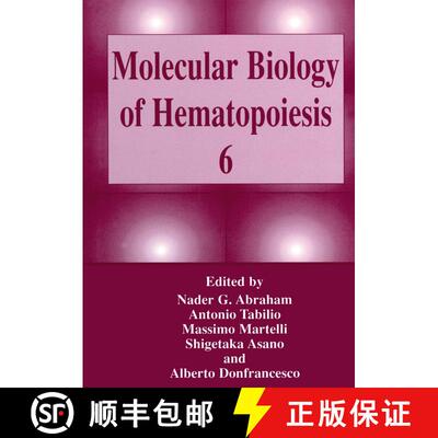 【3-4周达】精装 Molecular Biology of Hematopoiesis 6 [9780306461361]