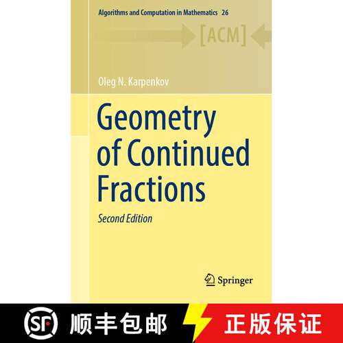 【3-4周达】精装 Geometry of Continued Fractions (Second Edition 2022) [9783662652763]