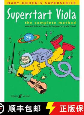 【3-4周达】Superstart Viola: The Complete Method, Book & CD [9780571522132]