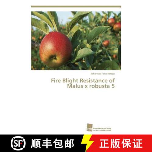 预订 Fire Blight Resistance of Malus x robusta 5 [9783838130910]