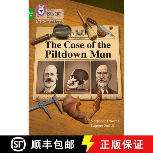 【3-4周达】Case of the Piltdown Man: Band 05/Green [9780008446482]