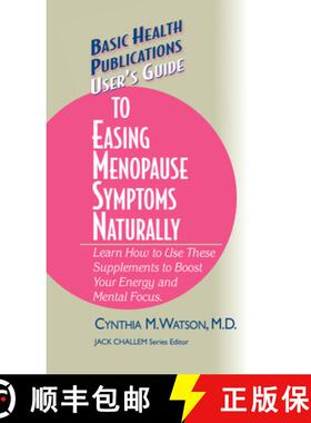 【3-4周达】User's Guide to Easing Menopause Symptoms Naturally [9781681628509]
