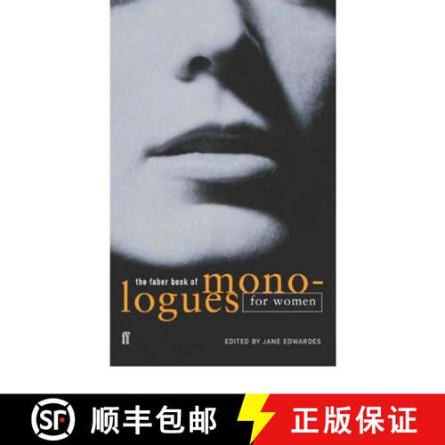 【3-4周达】Faber Book of Monologues: Women [9780571217656]