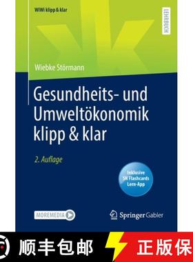 【3-4周达】Gesundheits- Und Umweltökonomik Klipp & Klar [9783658383961]