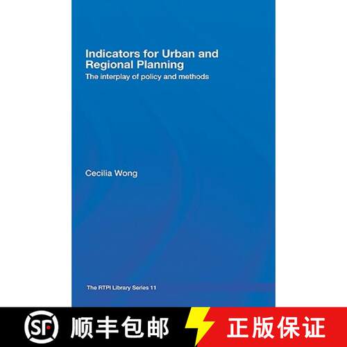 【3-4周达】精装 Indicators for Urban and Regional Planning : The Interplay of Policy and Methods [9780415274517]