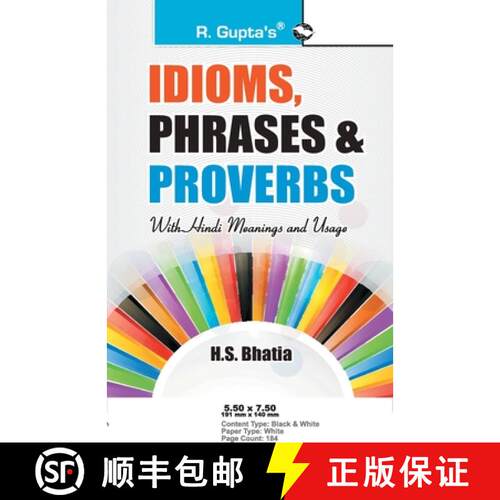 【3-4周达】Idioms, Phrases & Proverbs with Hindi Meanings & Usage [9789350125717]