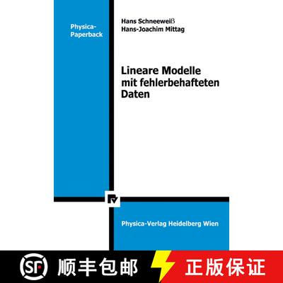 【3-4周达】Lineare Modelle mit fehlerbehafteten Daten [9783790803204]