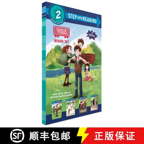 【3-4周达】Boxcar Children Step into Reading Boxed Set #1: Meet the Boxcar Children; Surprise Island ... [9798217029853]