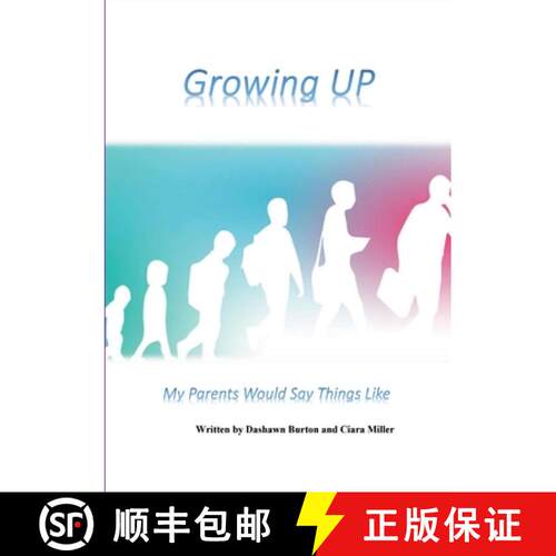 【3-4周达】Growing Up My Parents Would Say Things Like [9781387462605]