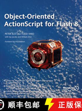 【3-4周达】Object-Oriented ActionScript For Flash 8 (1st ed.) [9781590596197]
