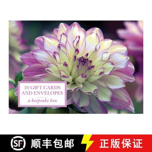 Cards Keepsake and Envelopes Box 9780754826071 High Quali... Tin Gift Dahlia Featuring 4周达
