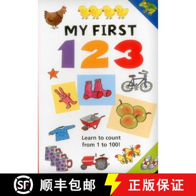 【3-4周达】My First 123: Learn to Count from 1 to 100! [9781861474254]