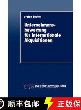 【3-4周达】Unternehmensbewertung Für Internationale Akquisitionen: Verfahren Und Einsatz [9783824401222]