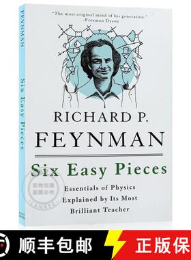 现货 费曼讲物理：入门 Six Easy Pieces: Essentials of Physics Explained by Its Most Brilliant Teacher [9780465025275]