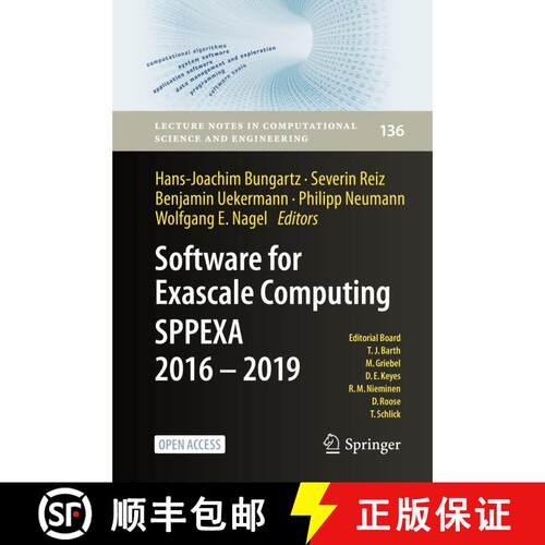 【3-4周达】精装 Software for Exascale Computing - SPPEXA 2016-2019 [9783030479558]