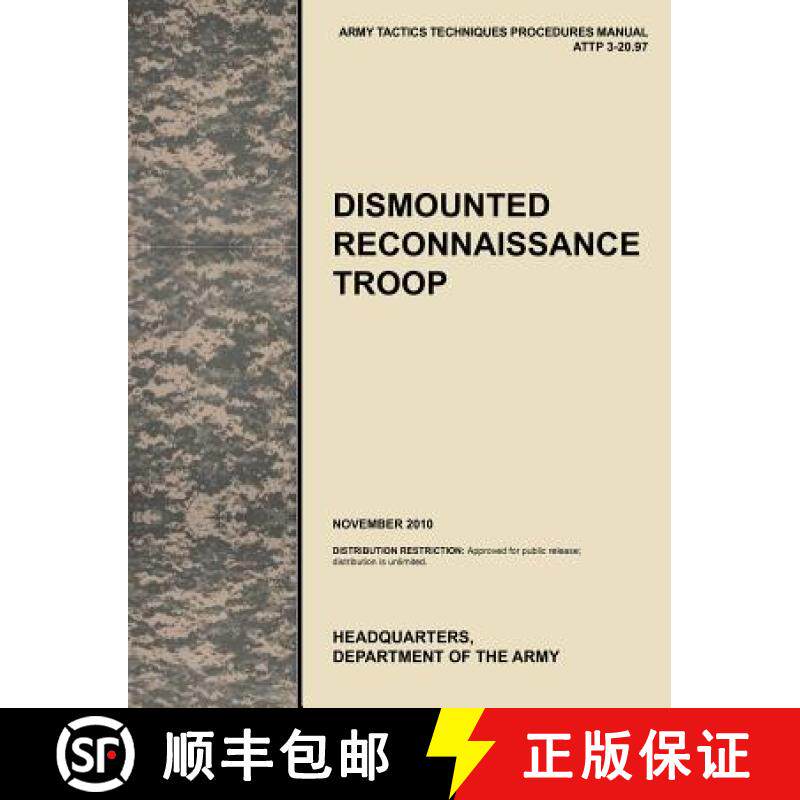 【3-4周达】Dismounted Recconnaisance Troop: The Official U.S. Army Tactics, Techniques, and Procedure... [9781780399492]