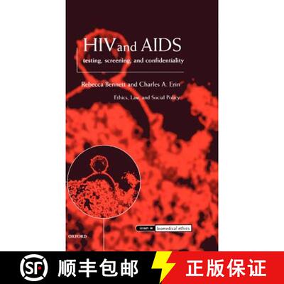 【3-4周达】精装 HIV and AIDS, Testing, Screening, and Confidentiality [9780198238010]