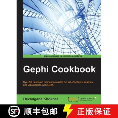 预订 Gephi Cookbook [9781783987405]