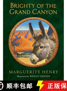 【3-4周达】Brighty of the Grand Canyon (Reissue) [9781481415828]