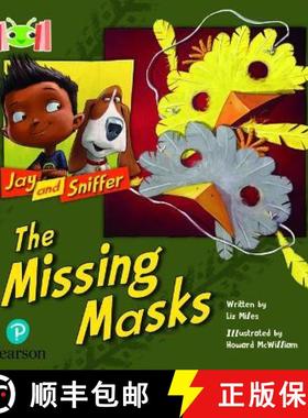【3-4周达】Bug Club Reading Corner: Age 4-7: Jay and Sniffer: The Missing Masks [9781292447353]