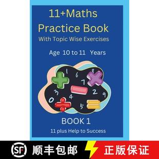 【3-4周达】11 Plus Maths Practice Book with Topic Wise Exercises Book 1 [9781326990916]