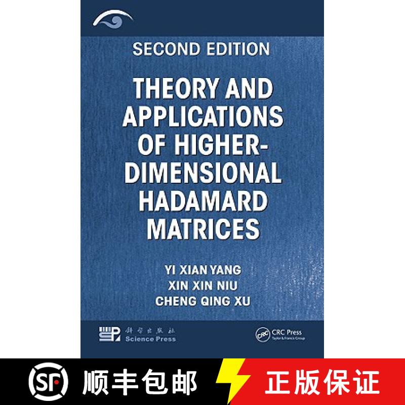 【3-4周达】Theory and Applications of Higher-Dimensional Hadamard Matrices, Second Edition [9781439818077]