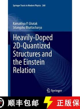 【3-4周达】Heavily-Doped 2d-Quantized Structures and the Einstein Relation [9783319381275]