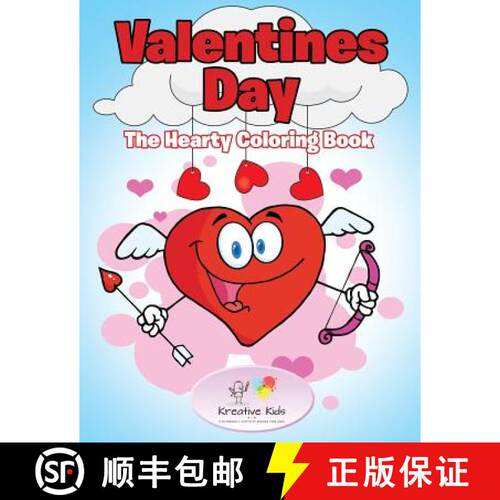 【3-4周达】Valentines Day: The Hearty Coloring Book [9781683773733]