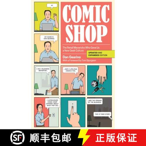【3-4周达】精装 Comic Shop – The Retail Mavericks Who Gave Us a New Geek Culture [9780804011907]