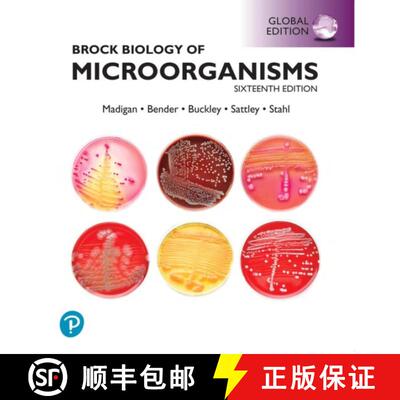 【3-4周达】Brock Biology of Microorganisms Biology, Global Edition + Mastering Biology with Pearson e... [9781292405230]