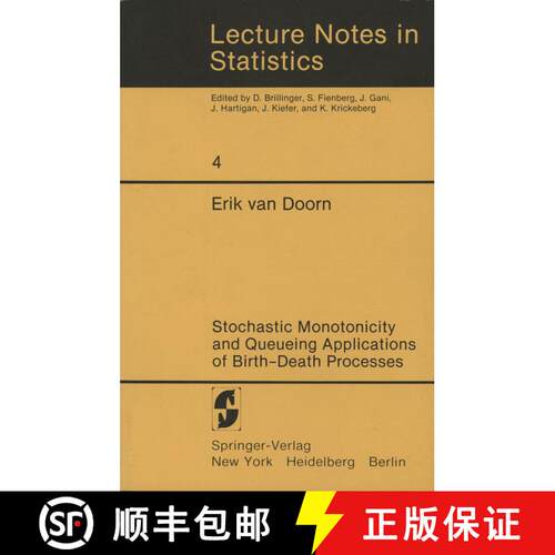 【3-4周达】Stochastic Monotonicity and Queueing Applications of Birth-Death Processes [9780387905471]